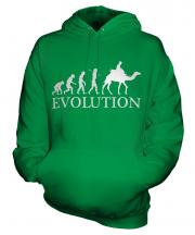 Camel Riding Evolution Unisex Adult Hoodie