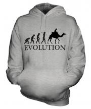 Camel Riding Evolution Unisex Adult Hoodie