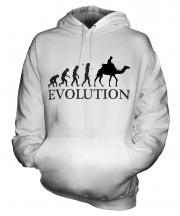Camel Riding Evolution Unisex Adult Hoodie
