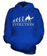 Camel Riding Evolution Unisex Adult Hoodie