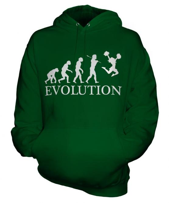 Cheerleader Evolution Unisex Adult Hoodie