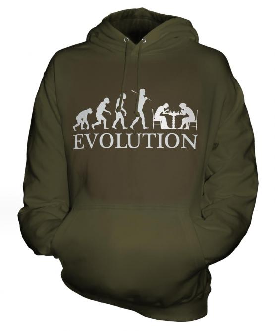 Chess Evolution Unisex Adult Hoodie
