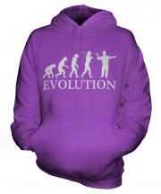 Darts Player Evolution Unisex Adult Hoodie