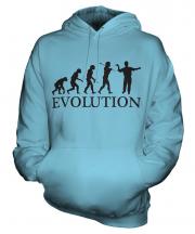 Darts Player Evolution Unisex Adult Hoodie