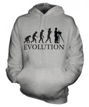 Vintage Photographer Evolution Unisex Adult Hoodie