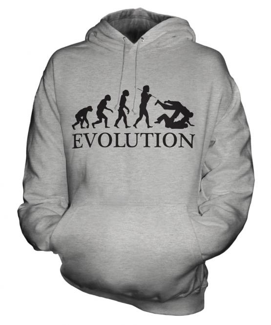 Judo Evolution Unisex Adult Hoodie