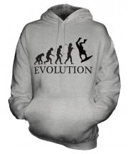 Bodyboarding Evolution Unisex Adult Hoodie