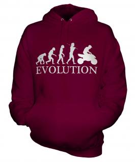 Quad Bike Evolution Unisex Adult Hoodie