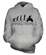 Quad Bike Evolution Unisex Adult Hoodie