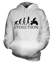 Quad Bike Evolution Unisex Adult Hoodie