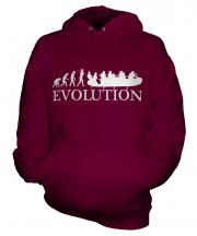 White Water Rafting Evolution Unisex Adult Hoodie