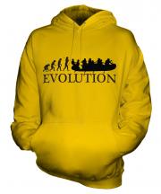 White Water Rafting Evolution Unisex Adult Hoodie