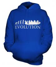 White Water Rafting Evolution Unisex Adult Hoodie
