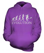 Squash Player Evolution Unisex Adult Hoodie