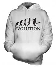 Squash Player Evolution Unisex Adult Hoodie