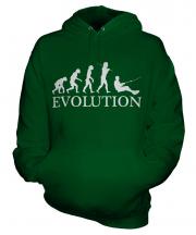 Water Skiing Evolution Unisex Adult Hoodie