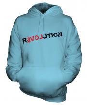 Love Revolution Unisex Adult Hoodie