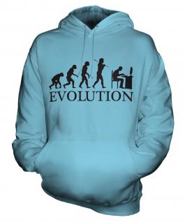 Computer Geek Evolution Unisex Adult Hoodie