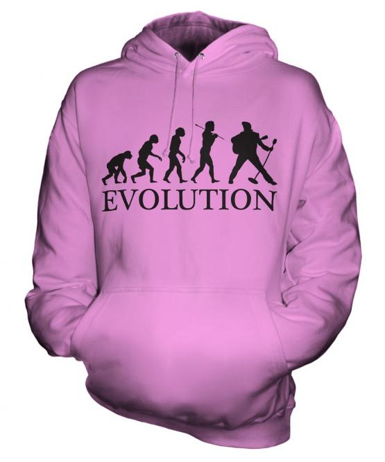 Rock N Roll Impersonator Evolution Unisex Adult Hoodie