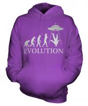 Ufo Invasion Evolution Unisex Adult Hoodie