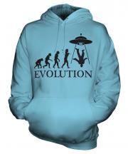 Ufo Invasion Evolution Unisex Adult Hoodie