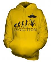 Ufo Invasion Evolution Unisex Adult Hoodie
