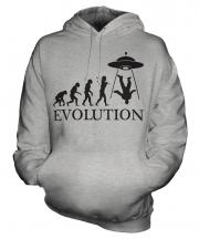 Ufo Invasion Evolution Unisex Adult Hoodie