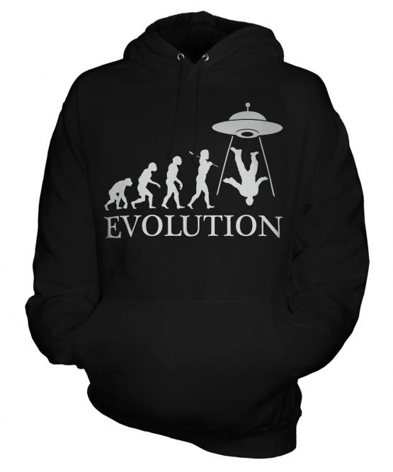 Ufo Invasion Evolution Unisex Adult Hoodie