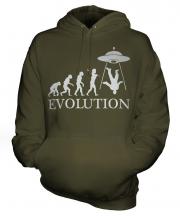 Ufo Invasion Evolution Unisex Adult Hoodie