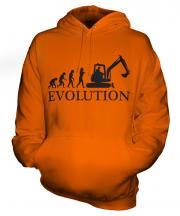 Excavator Evolution Unisex Adult Hoodie