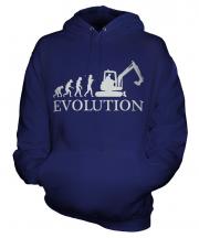 Excavator Evolution Unisex Adult Hoodie