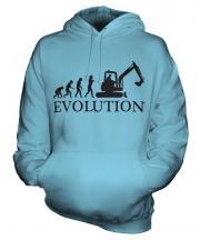 Excavator Evolution Unisex Adult Hoodie