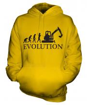 Excavator Evolution Unisex Adult Hoodie