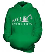 Excavator Evolution Unisex Adult Hoodie
