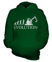 Excavator Evolution Unisex Adult Hoodie