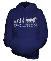 Horse And Cart Racing Evolution Unisex Adult Hoodie