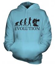 Television Cameraman Evolution Unisex Adult Hoodie