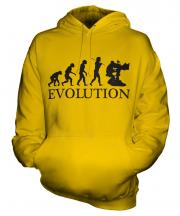 Television Cameraman Evolution Unisex Adult Hoodie