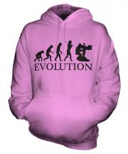 Television Cameraman Evolution Unisex Adult Hoodie