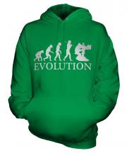 Television Cameraman Evolution Unisex Adult Hoodie
