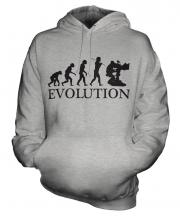 Television Cameraman Evolution Unisex Adult Hoodie