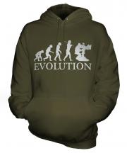 Television Cameraman Evolution Unisex Adult Hoodie