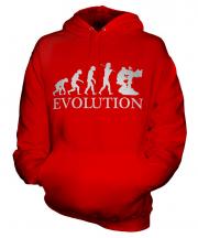 Television Cameraman Evolution Unisex Adult Hoodie