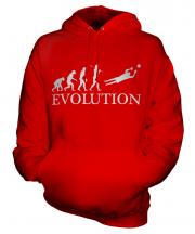 Football Goalkeeper Evolution Unisex Adult Hoodie