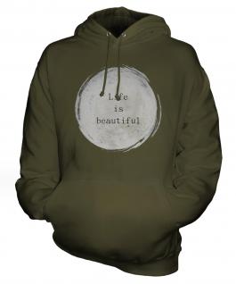 Life Is Beautiful Unisex Adult Hoodie