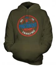 Me For President Unisex Adult Hoodie