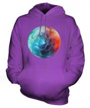 Beautiful Earth Fashion Print Unisex Adult Hoodie