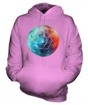 Beautiful Earth Fashion Print Unisex Adult Hoodie