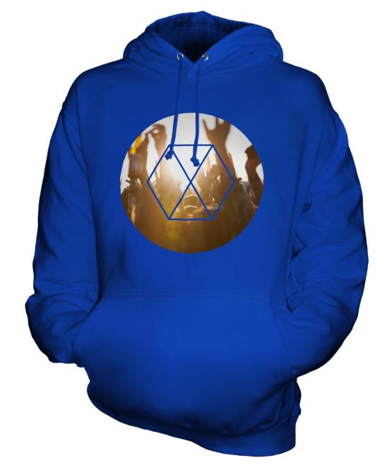 Music Festival Fashion Print Unisex Adult Hoodie