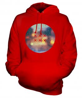 Drops Of Rain Fashion Print Unisex Adult Hoodie